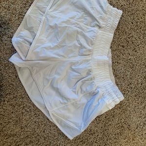 White Lululemon Shorts